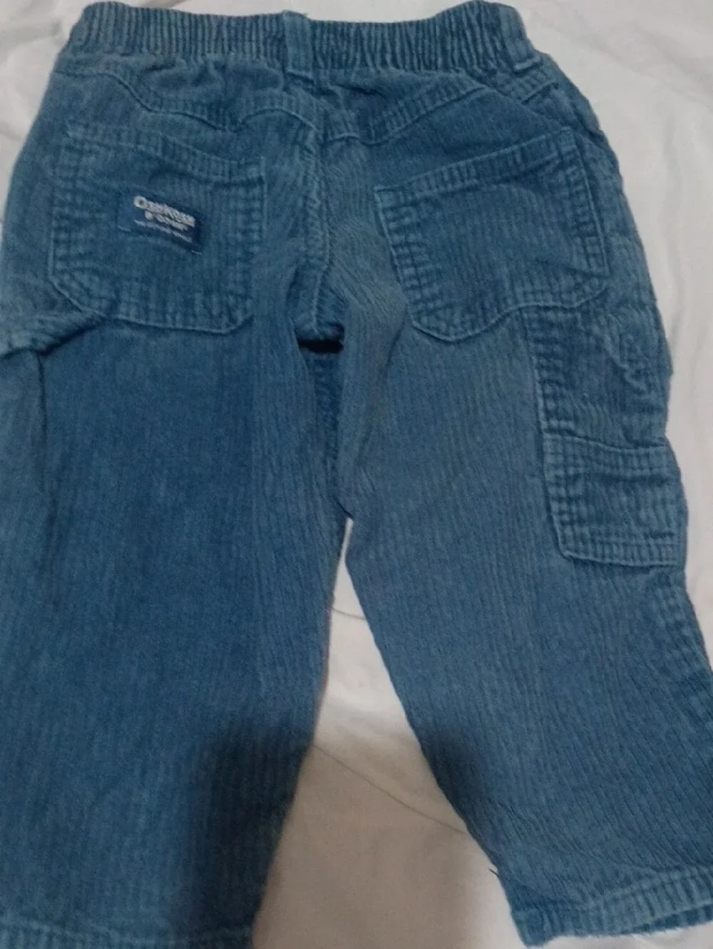 Vintage OshKosh B'gosh Teal Blue Corduroy Joggers